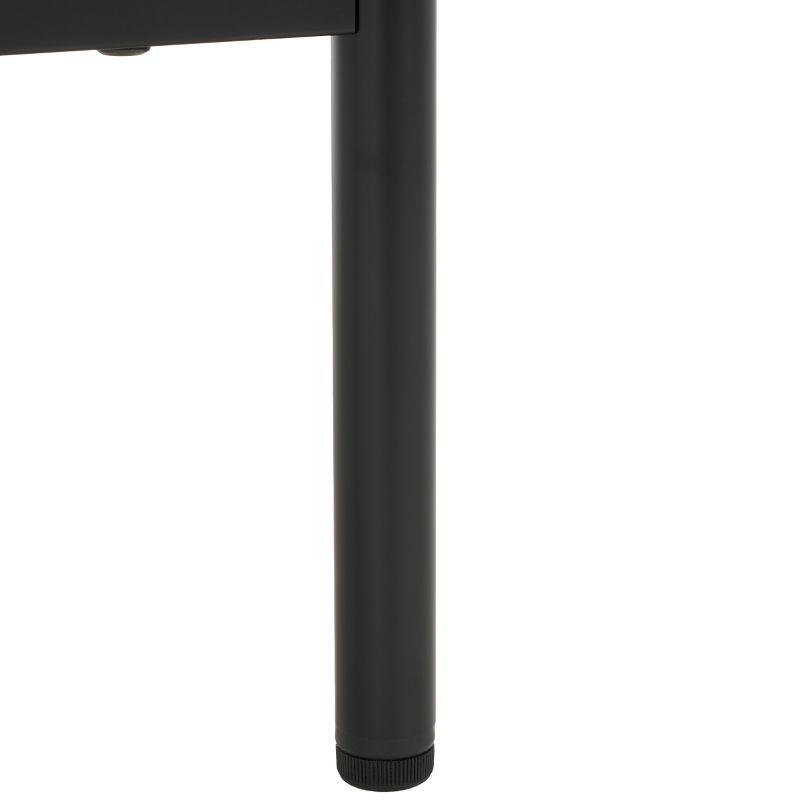 Axelle 1 Drawer Nightstand - NST9607 - Black/Black - Safavieh