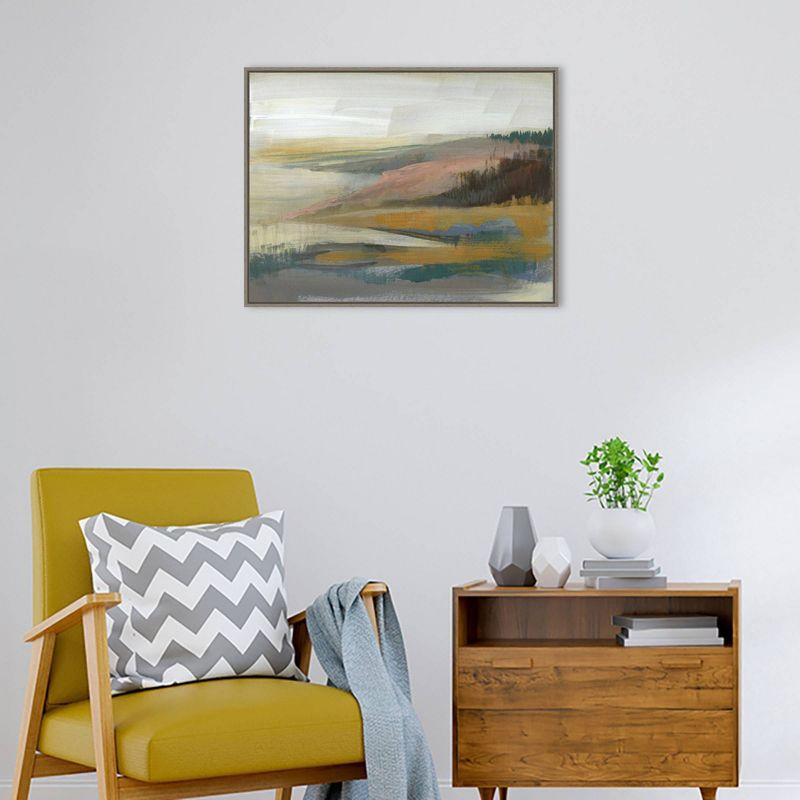 30" x 23" Northwest Cove II by Jennifer Goldberger - Amanti Art: Modern Landscape Canvas