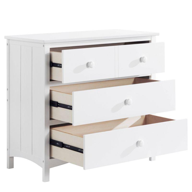 Universal (Ready To Assemble) 3 Drawer Dresser