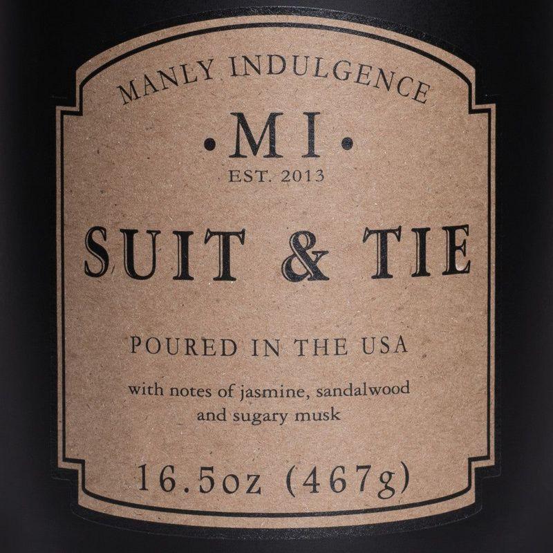 16.5oz Jar Candle Classic Collection Suit & Tie - Manly Indulgence