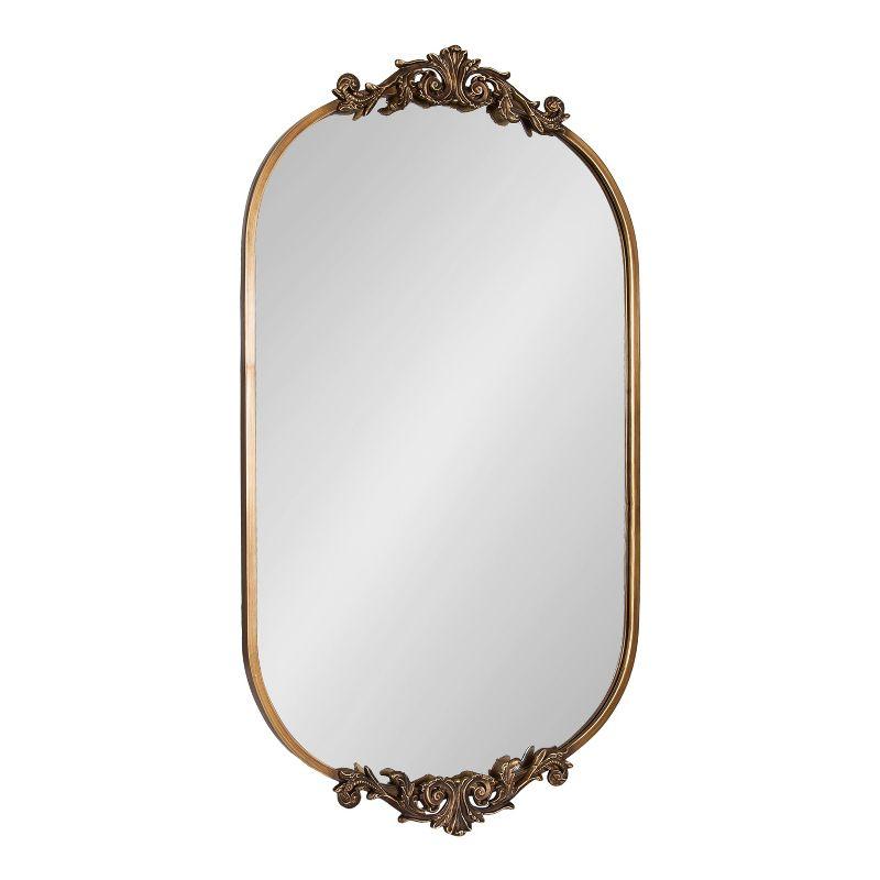 Arendahl 24" x 41" Gold Baroque-Inspired Vanity Mirror