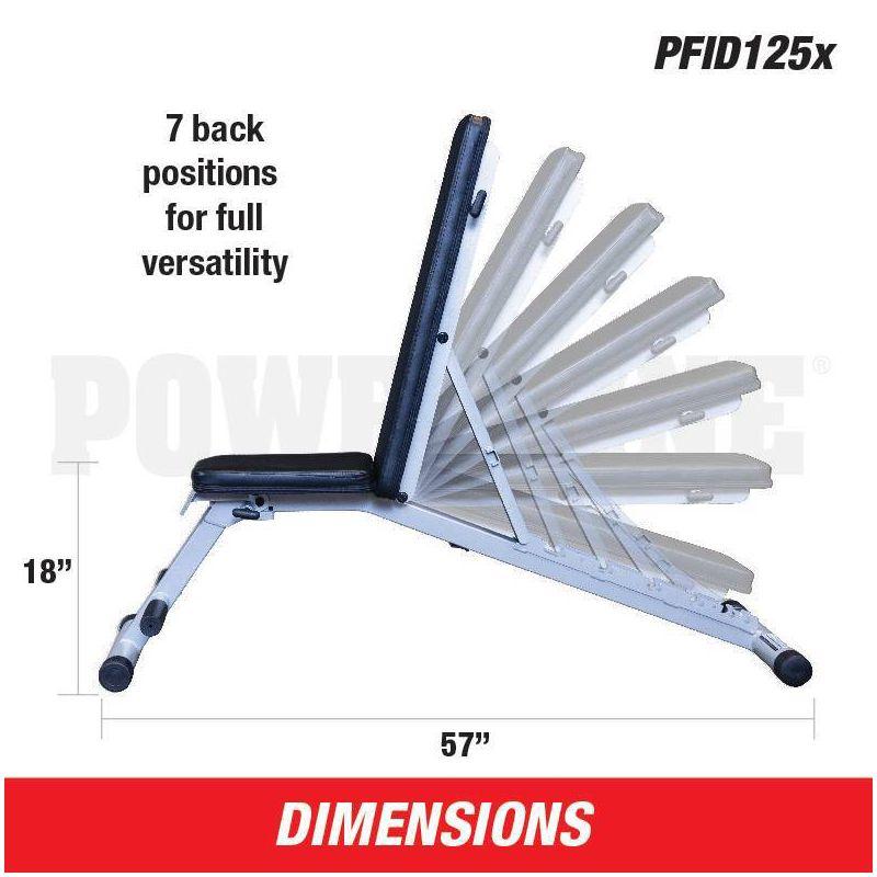 Powerline Adjustable Weight Bench