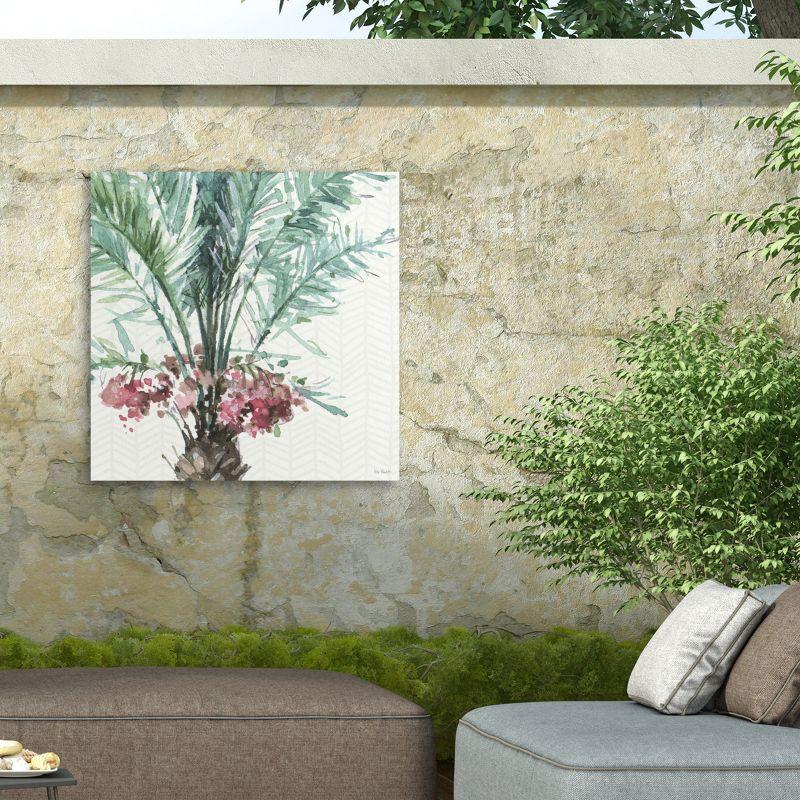 Trademark Fine Art - Lisa Audit 'Mixed Greens V' Outdoor Canvas - 14x14