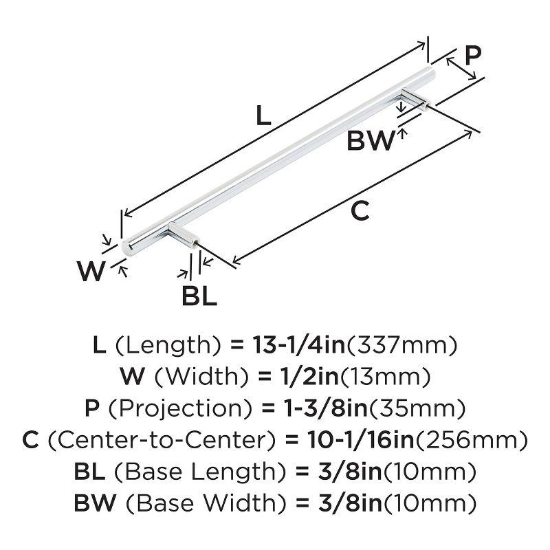 Wayfair Basics® Bar Pulls 10 1/16" Center to Center Bar Pull