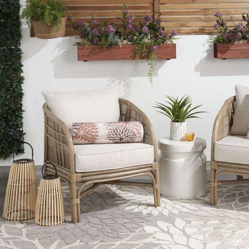 Mina Victory Angelis Bolster Indoor/Outdoor Pillow Cover & Insert