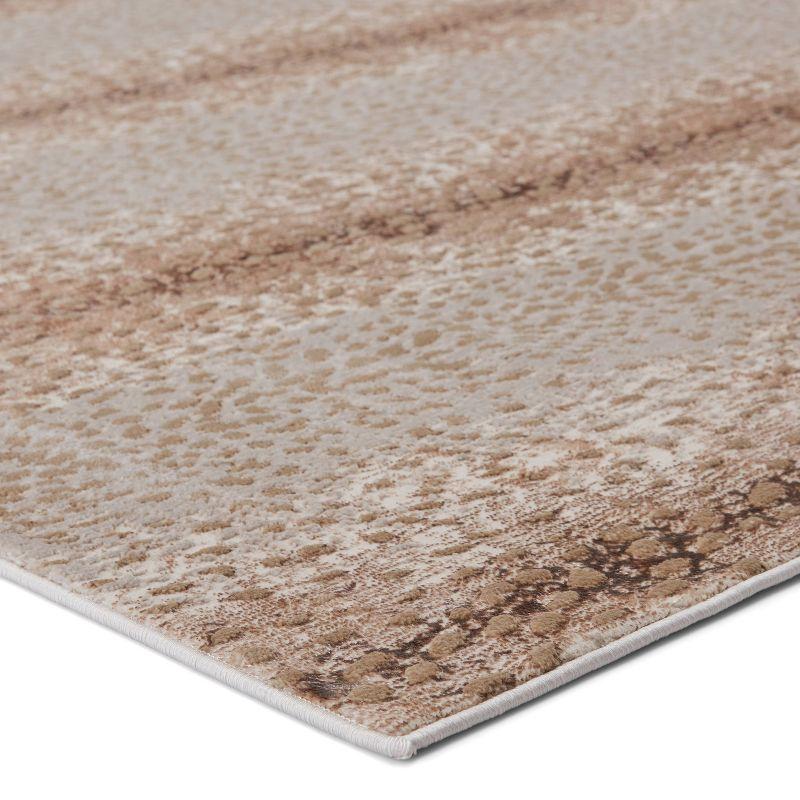 Jaipur Living 6'7"x9'6" Axis Animal Area Rug Tan/Gray