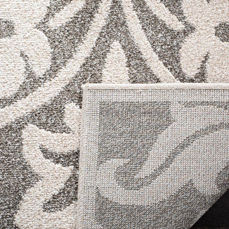 Amherst AMT424 Power Loomed Indoor Accent Rug - Dark Grey/Beige - 3'x5' - Safavieh