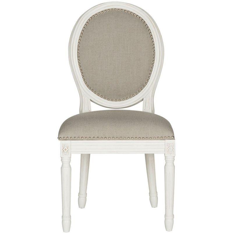 Holloway 19''H French Brasserie Oval Side Chair (Set of 2)  - Safavieh