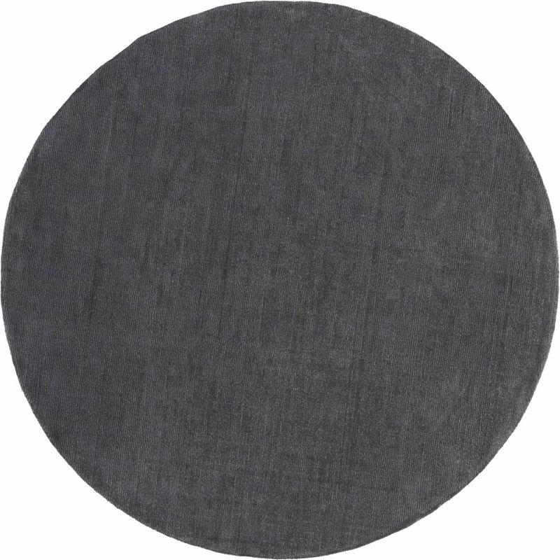 Hauteloom Rectangle Area Rug  Charcoal