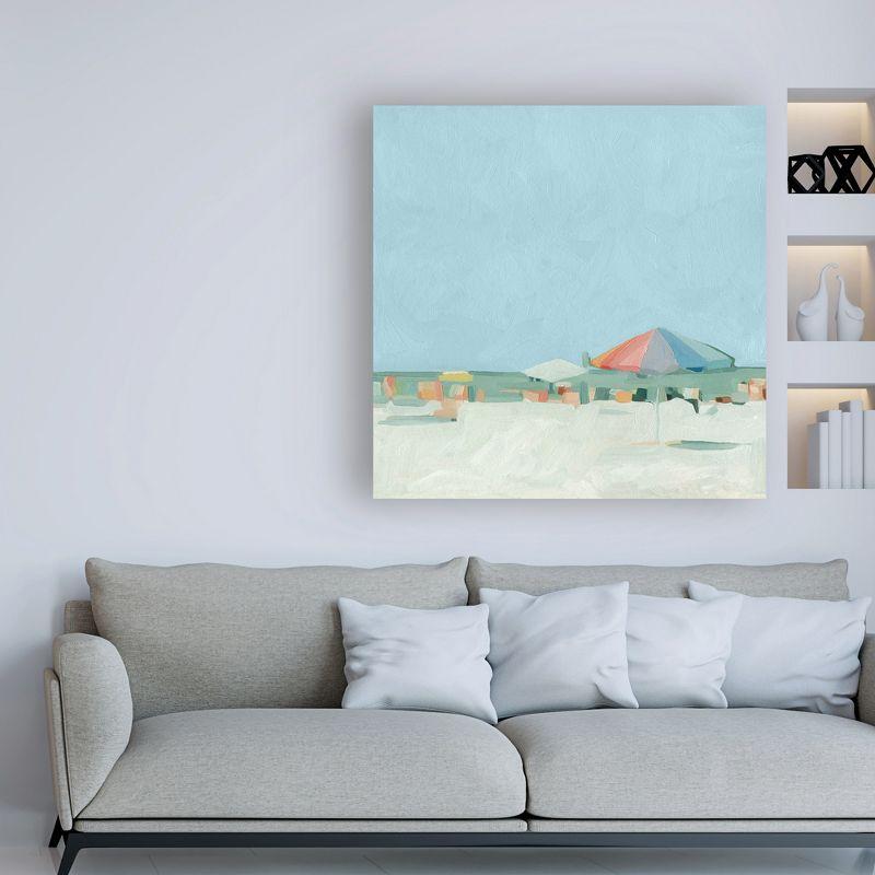 Trademark Fine Art -Emma Scarvey 'Summer Palette II' Canvas Art - 18''x18''