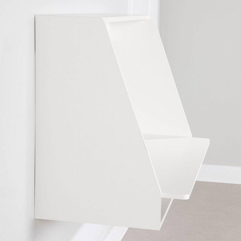 Hourra Wall Mounted Kids' Desk Pure White - South Shore