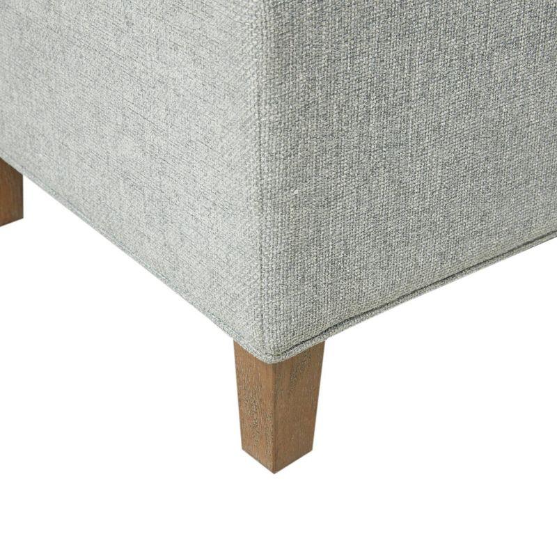 Soft Close Upholstered Flip Top Storage Bench