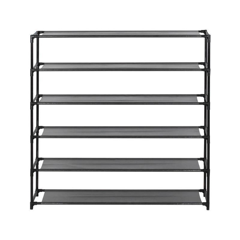 Modern 4 Tier or 6-Tier Space Saving Shoe Rack