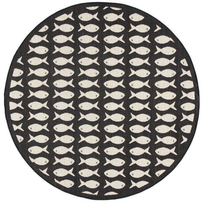 Courtyard CY6013 Power Loomed Indoor/Outdoor Area Rug  - Safavieh