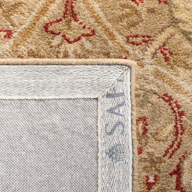Persian Legend PL819 Hand Tufted Indoor Runner Rug - 2'6"x12' - Moss/Beige - Safavieh