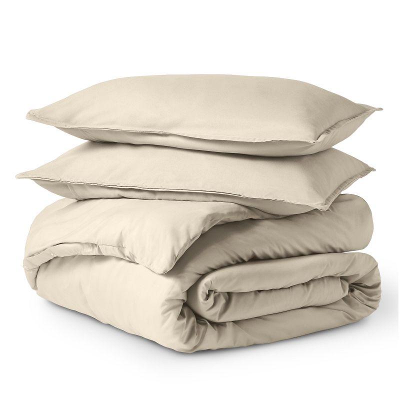 Washed Microfiber Duvet Cover Set