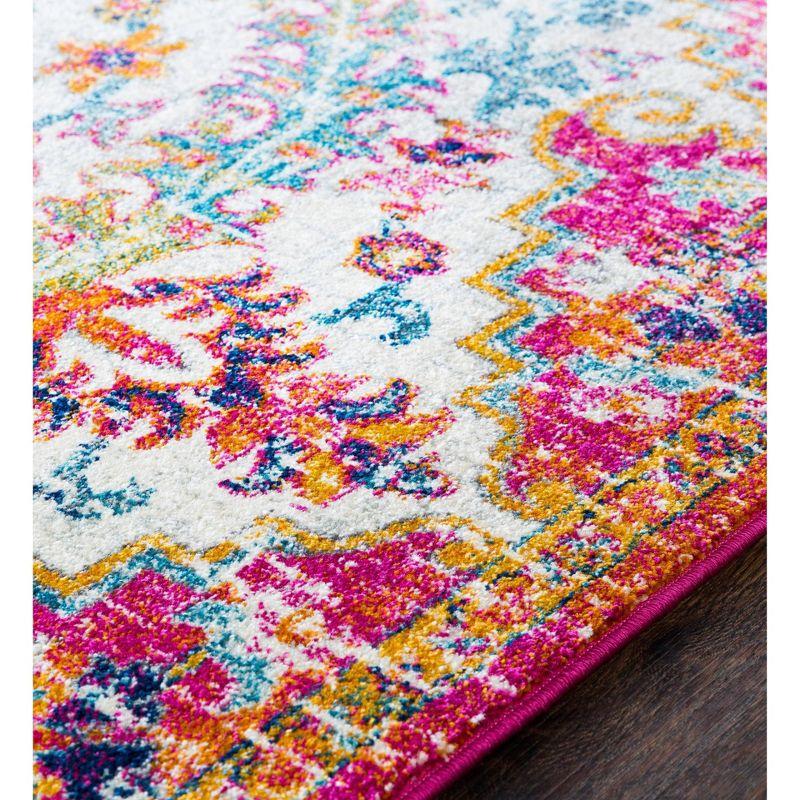 Livabliss 2'x3' Abby Traditional Rugs Cream/Saffron: Stain & Fade-Resistant, Medium Pile, Indoor Use
