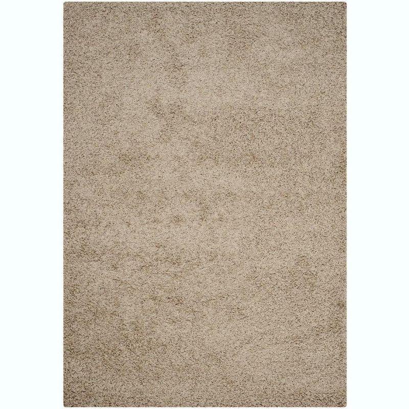 Gracie Oaks Atwell Sga-Athens Shag Performance Solid Color Rug