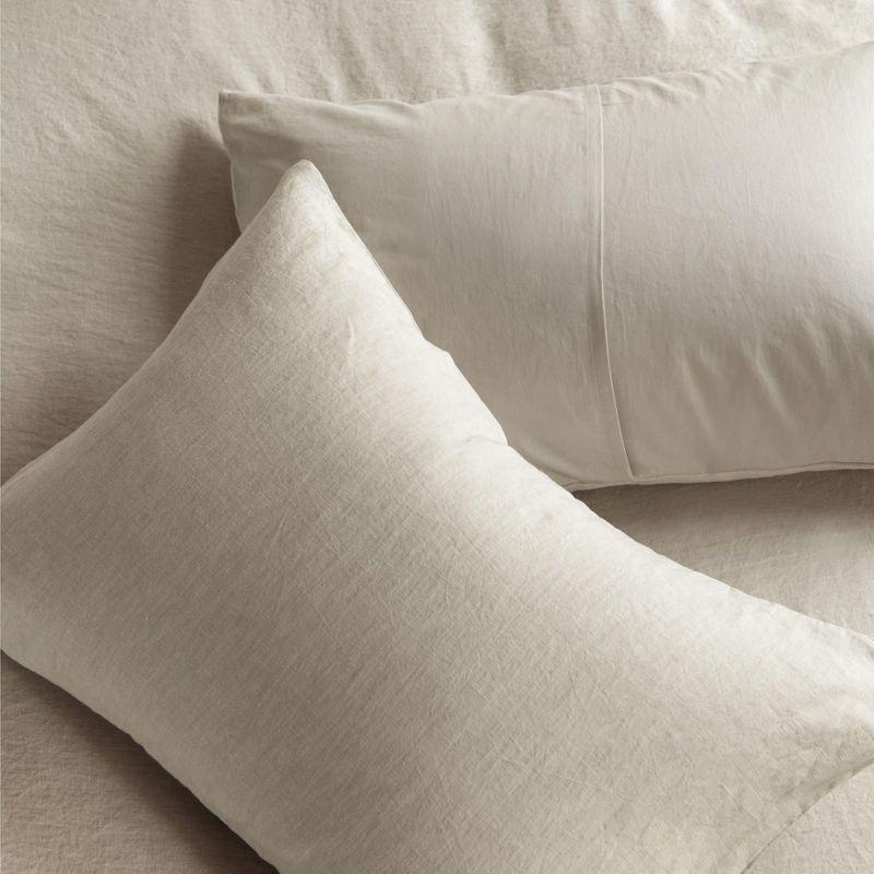 French Linen and Cotton Duvet Cover & Sham Set | BOKSER HOME