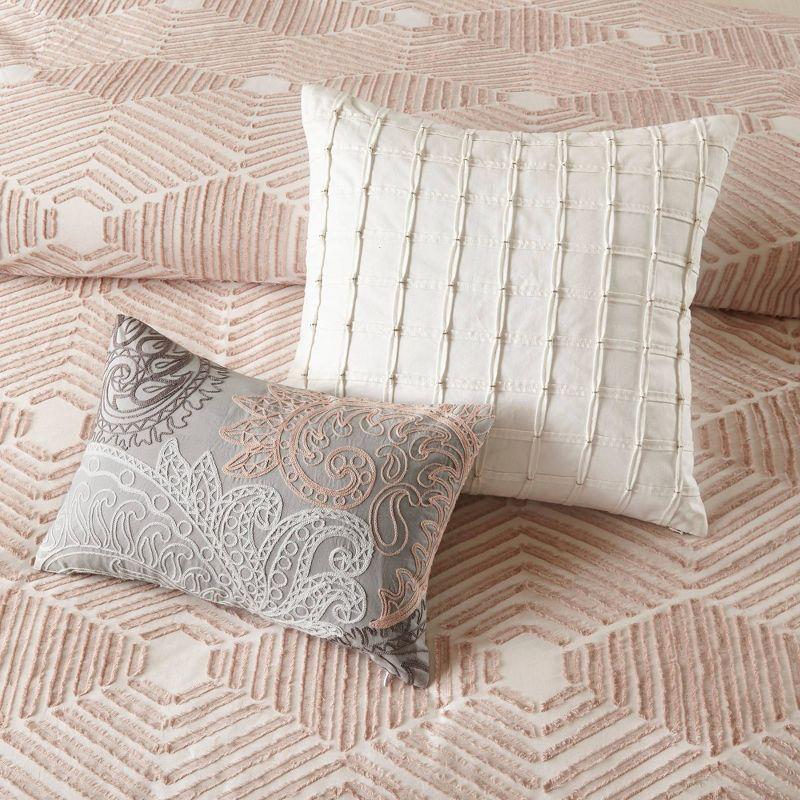 INK+IVY Ellipse Cotton Jacquard Comforter Set