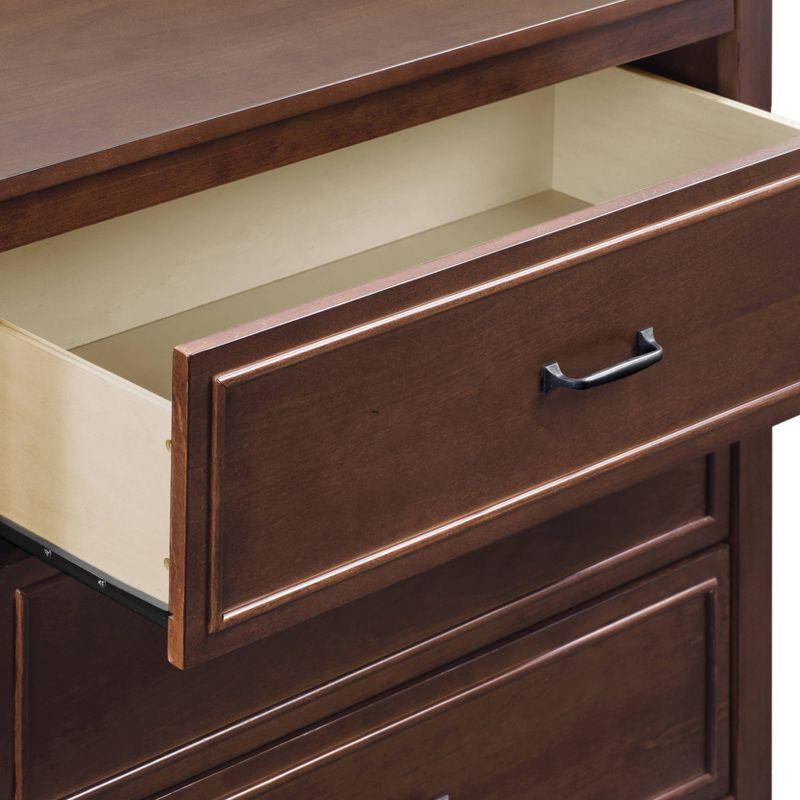 Espresso Solid New Zealand Pine 3-Drawer Nursery Dresser