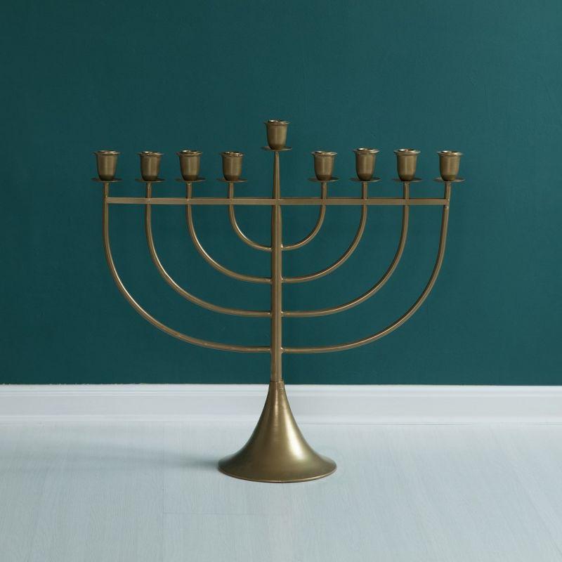 Vintiquewise Metal Menorah
