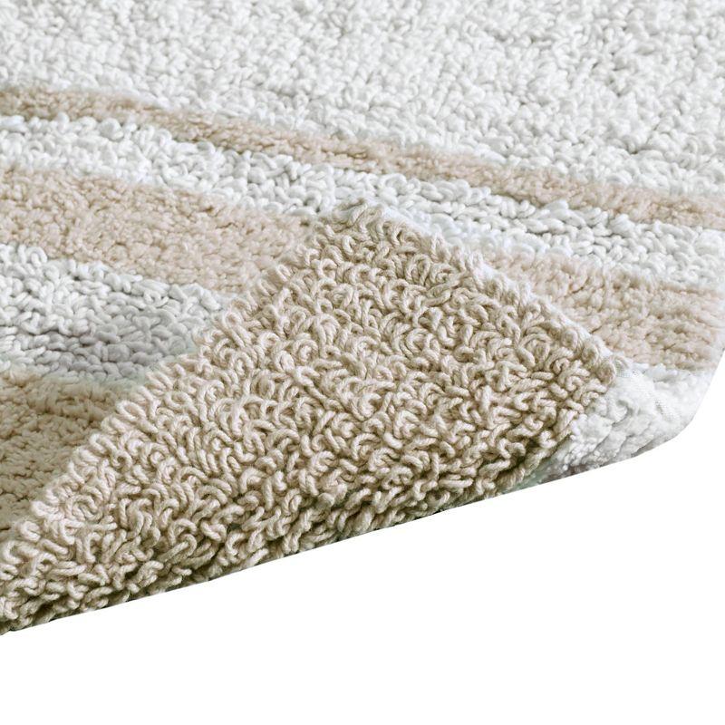 Madison Park Cotton Reversible Bath Rug