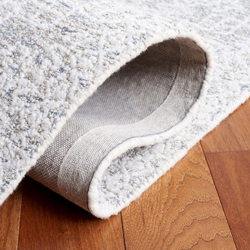 Ebony EBN201 Hand Tufted Area Rug - Grey/Ivory - 5'x8' - Safavieh.