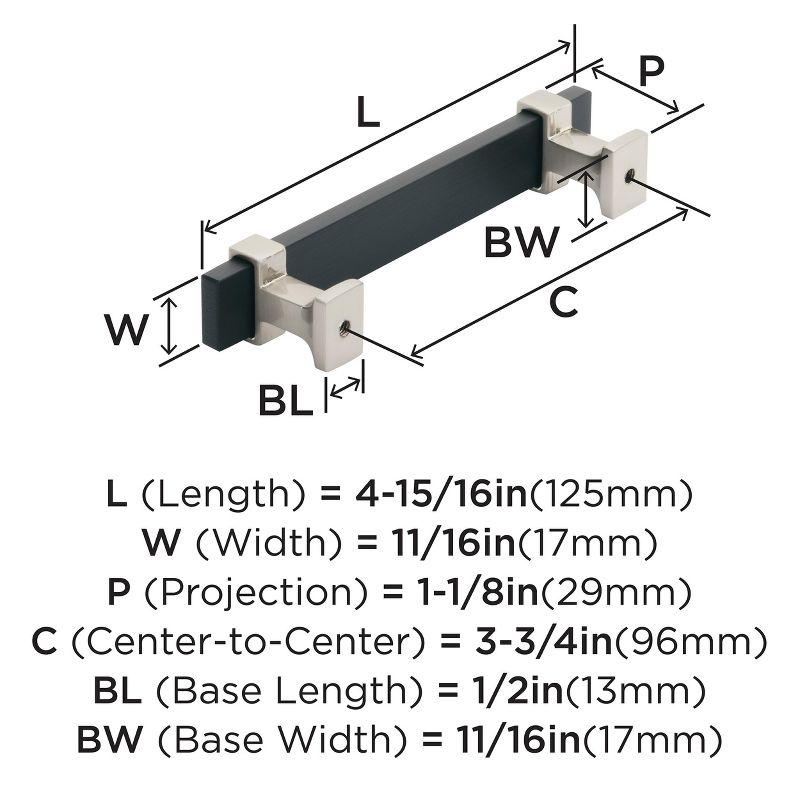 Amerock Overton Split Finish Cabinet or Drawer Pull