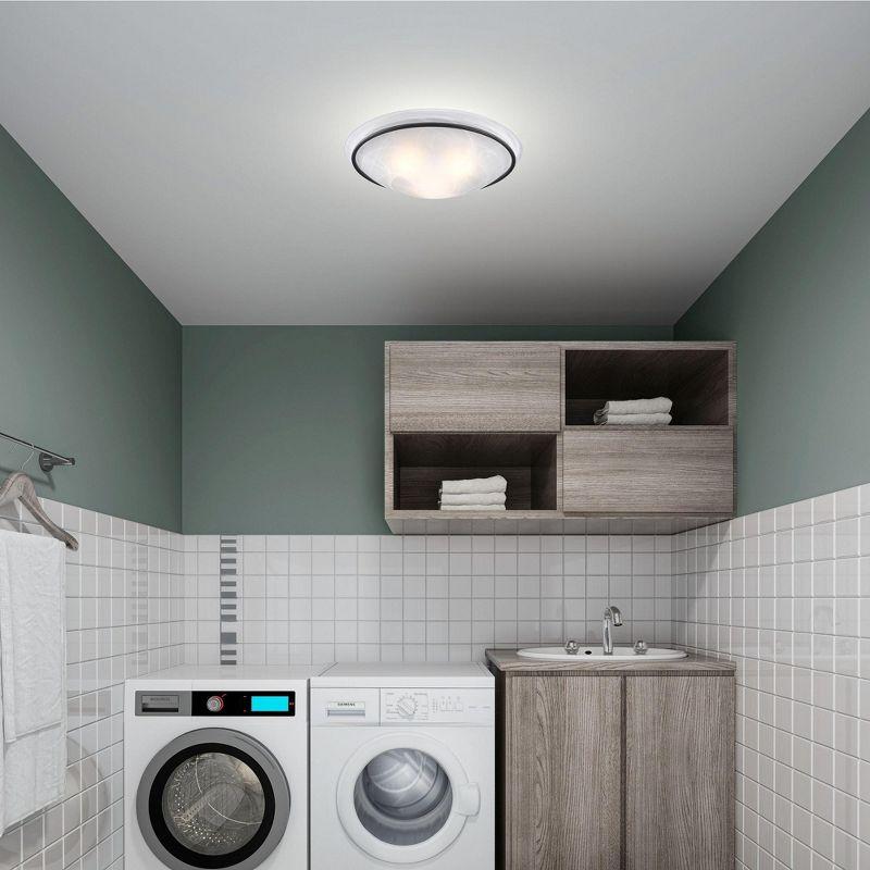 Livex Lighting Newburgh 3 - Light Semi-Flush Mount in  Bronze