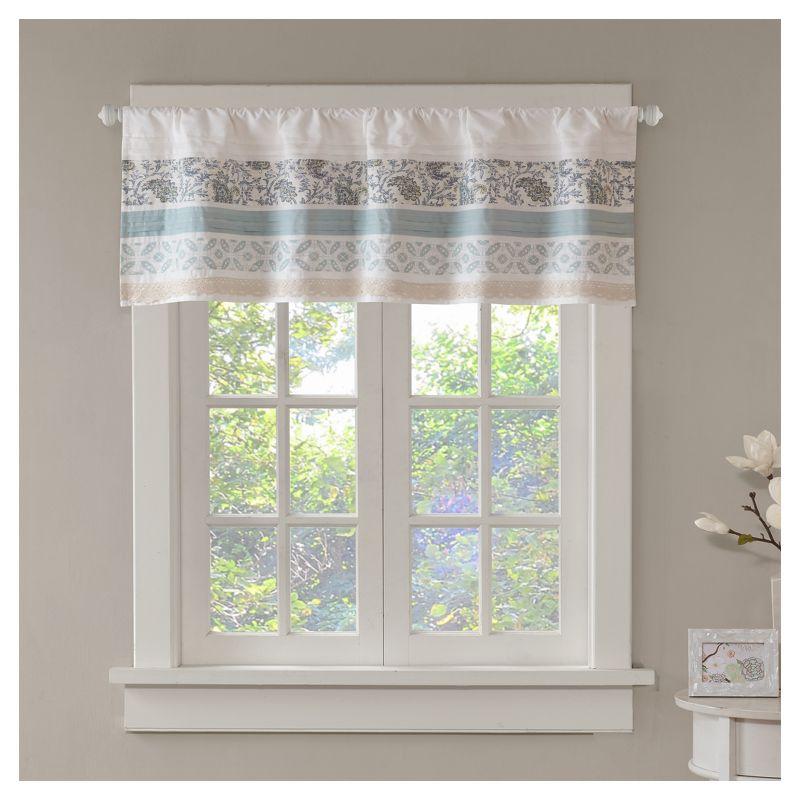 Dawn Printed and Pieced 50" Window Valance