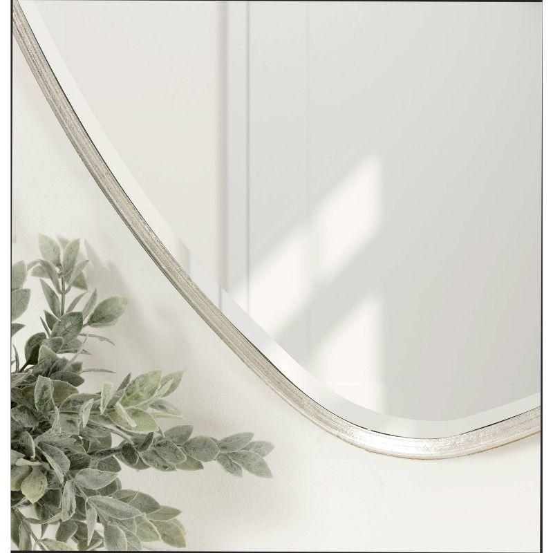 13" x 32" Caskill Framed Shield Wall Mirror - Kate & Laurel All Things Decor