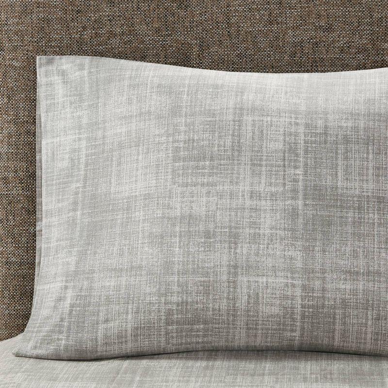 Madison Park Essentials Saben Microfiber Quilt Set with Cotton Bed Sheets