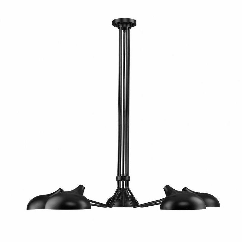 Z-Lite Bellamy 5 - Light Chandelier in  Matte Black