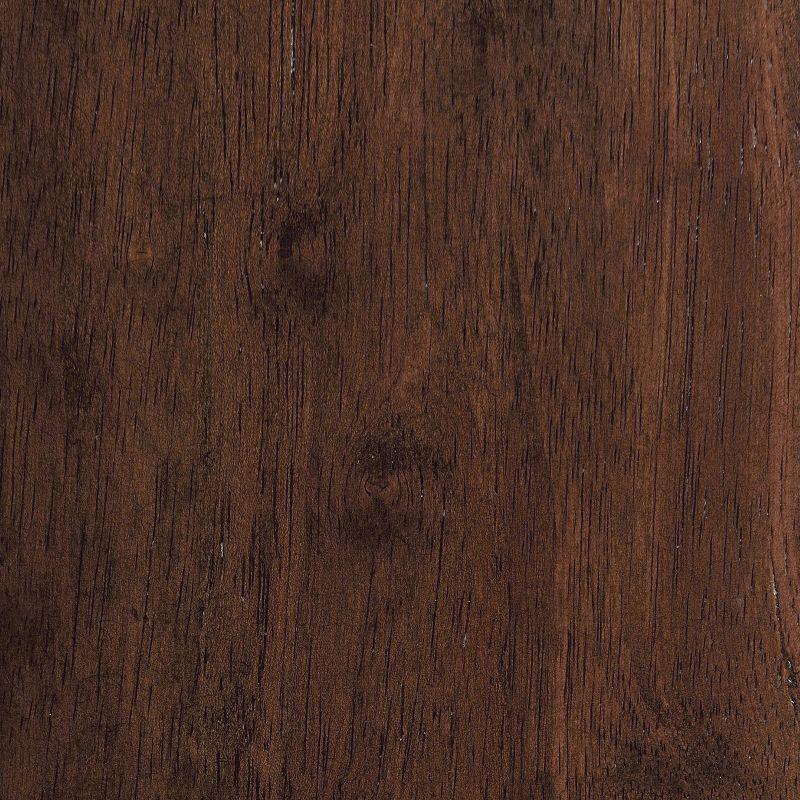 Boraam 34" Extra Tall Augusta Swivel Barstool Cappuccino Brown: Upholstered, Wood Frame, Fixed Height