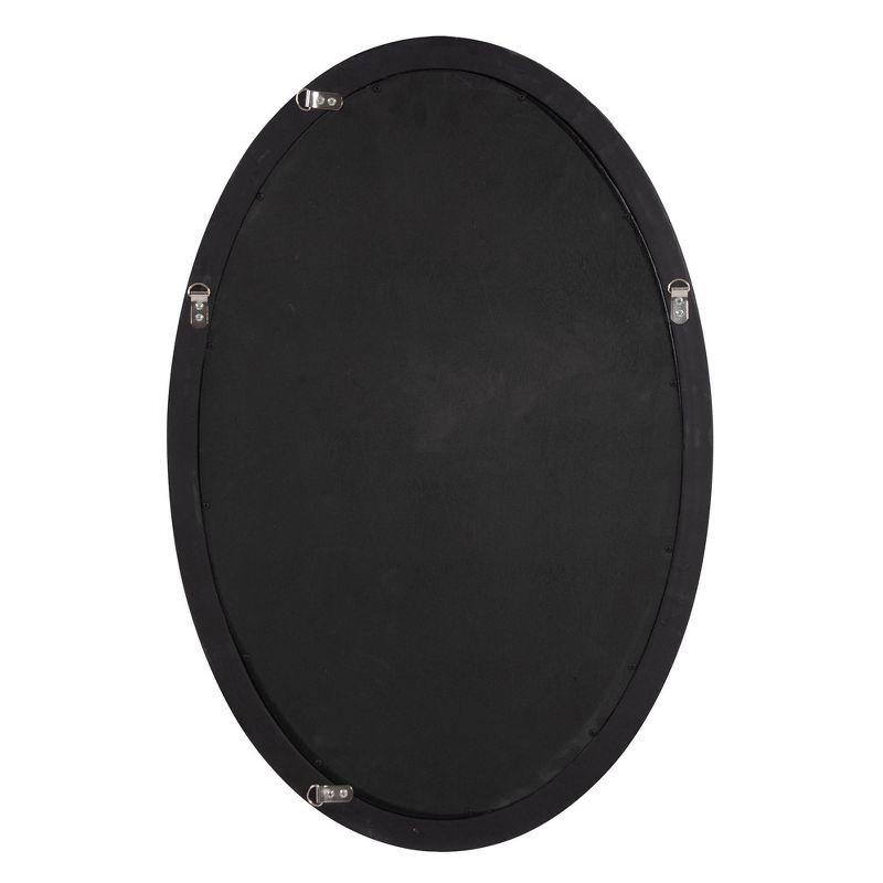 Howard Elliott Carlton Gold Wood Framed Oval Wall Mirror: Modern Style, No Assembly, Wall Mount