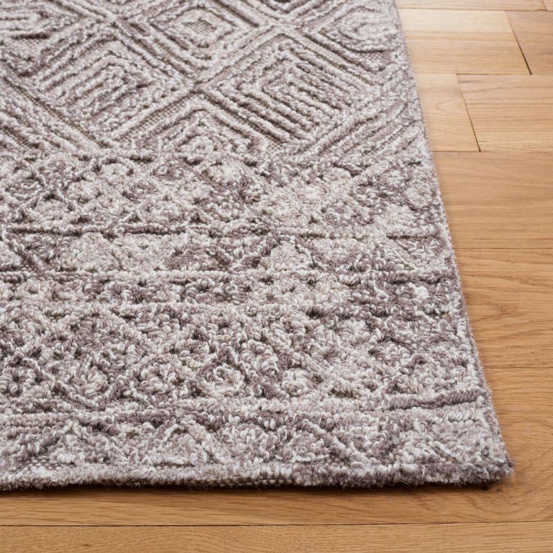 Textural TXT201 Hand Tufted Area Rug - Brown - 8'x10' - Safavieh.
