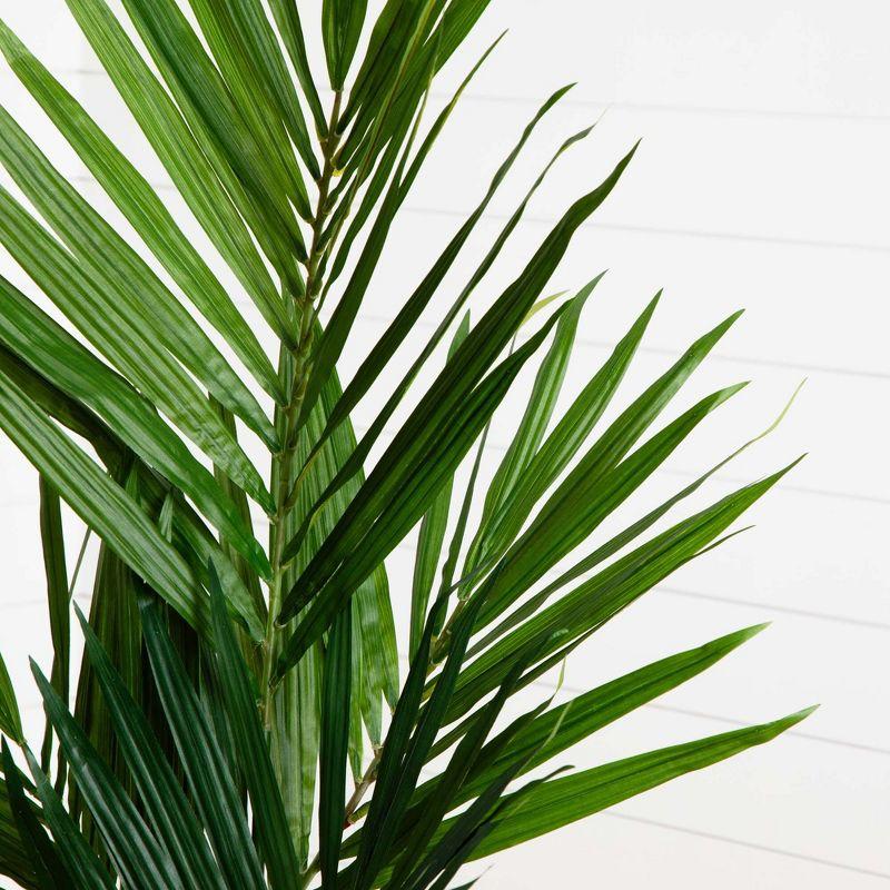 Nearly Natural 5-ft Kentia Palm Silk Tree