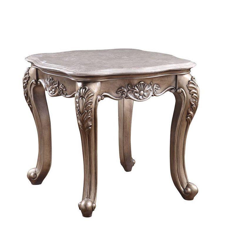 Adams Genuine Marble End Table