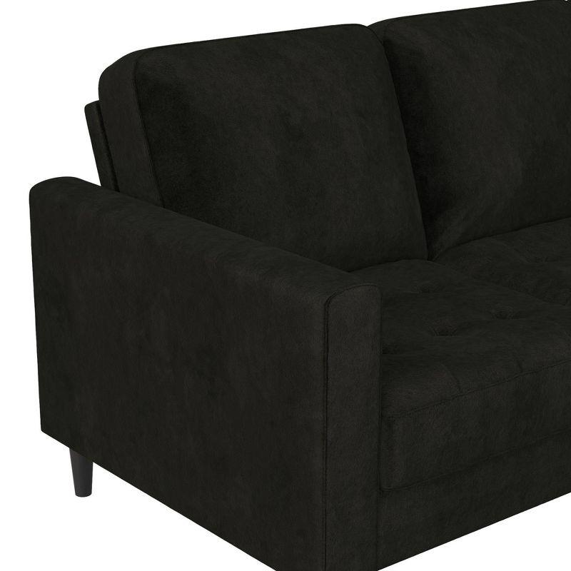 Strummer 81.63" Wide Velvet Reversible Sofa & Chaise