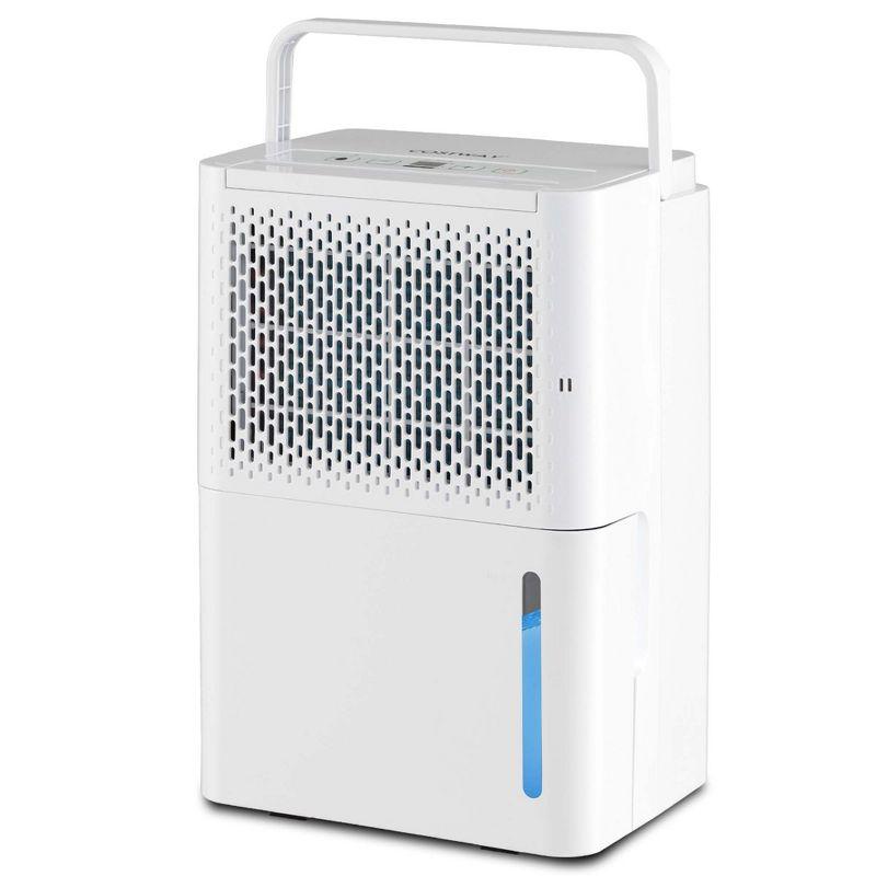 Costway 32 Pint White Portable Dehumidifier with Timer