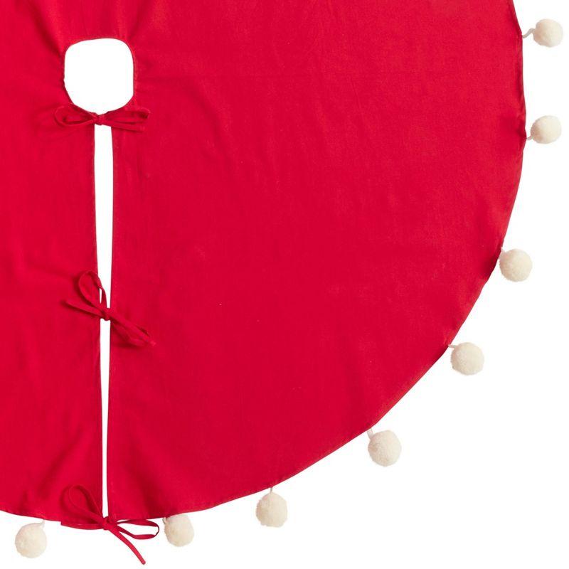 Pom Pom Cotton Tree Skirt