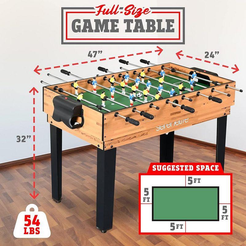 SereneLife SereneLife 4' Multi Game Pool Table