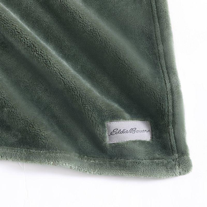 Eddie Bauer Eddie Bauer Ultra Lux Plush Solid Throw Blankets