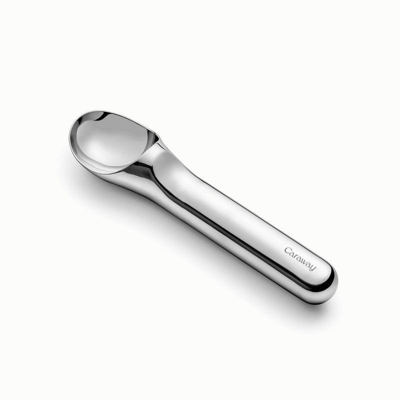 Stainless Steel Ergonomic Ice Cream Scoop, 7.2" Handle