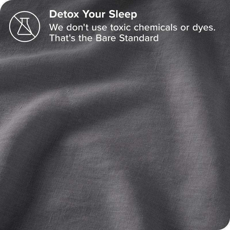 Bare Home Linen Duvet Cover Set