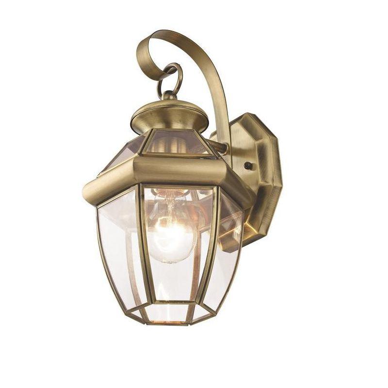 Livex Lighting Monterey 1 - Light Wall Light in  Antique Brass