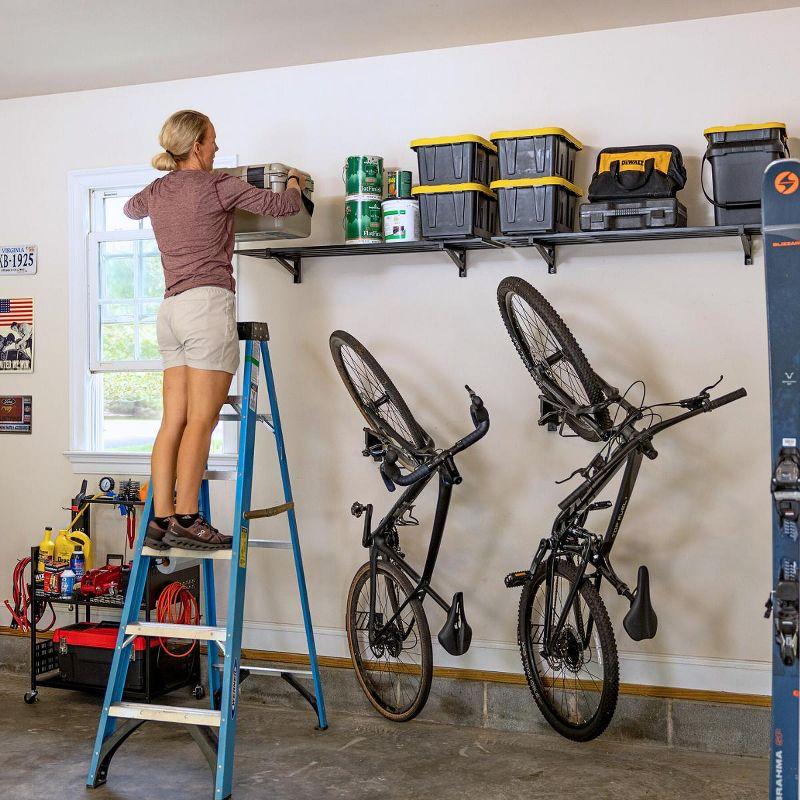 StoreYourBoard 1' x 4' Bristol Garage Wall Mount Shelves | 2-Pack