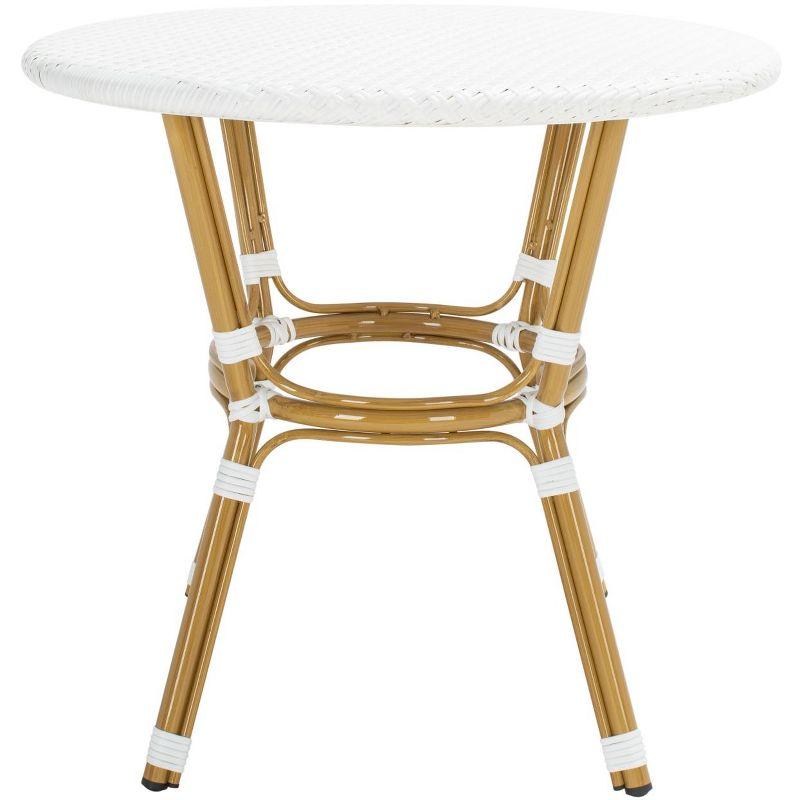 Sidford Bistro Table - Indoor/Outdoor - PAT4012 - White - Safavieh