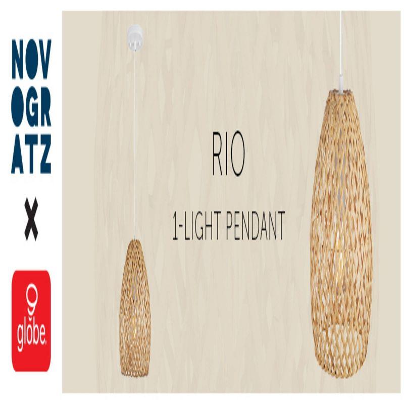 1 - Light White Kitchen Island Pendant